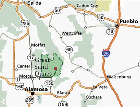 San Luis Valley Map