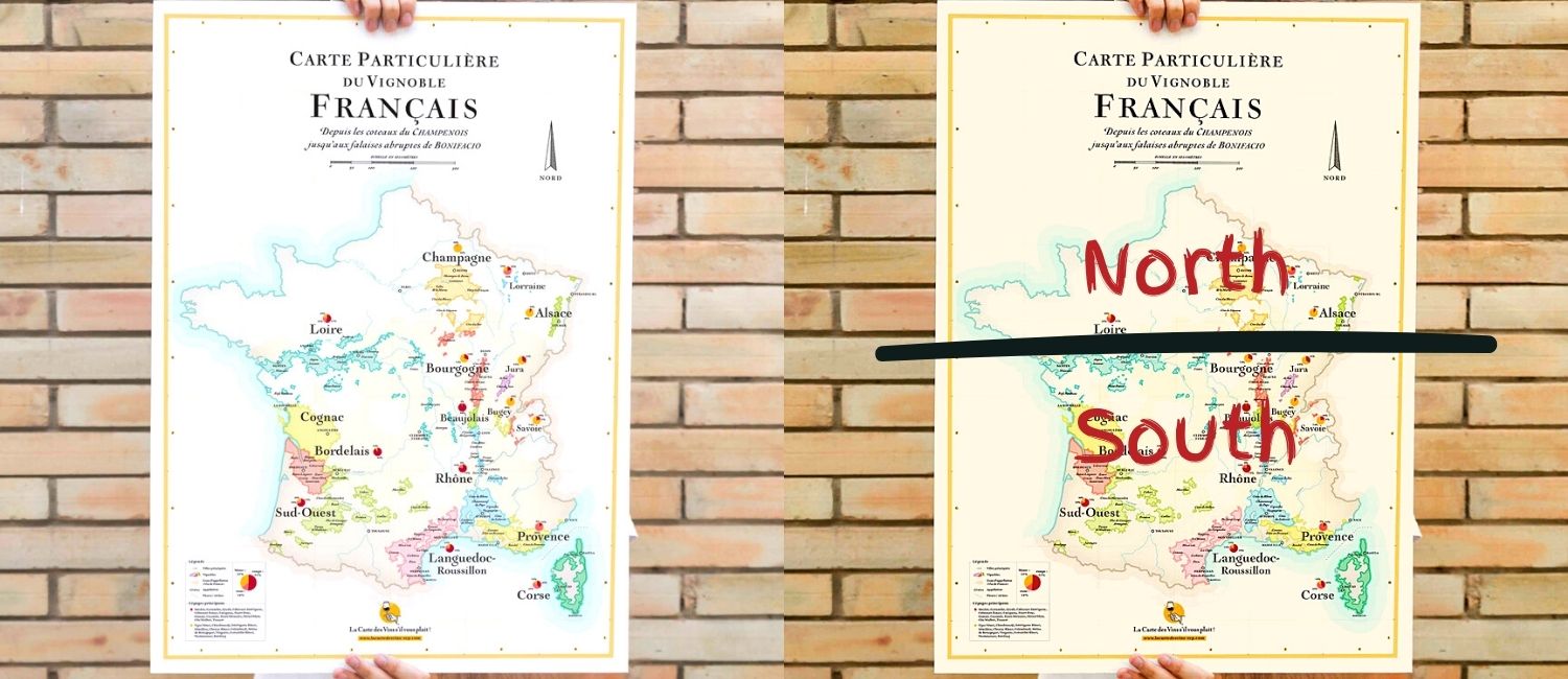 French Wine Map