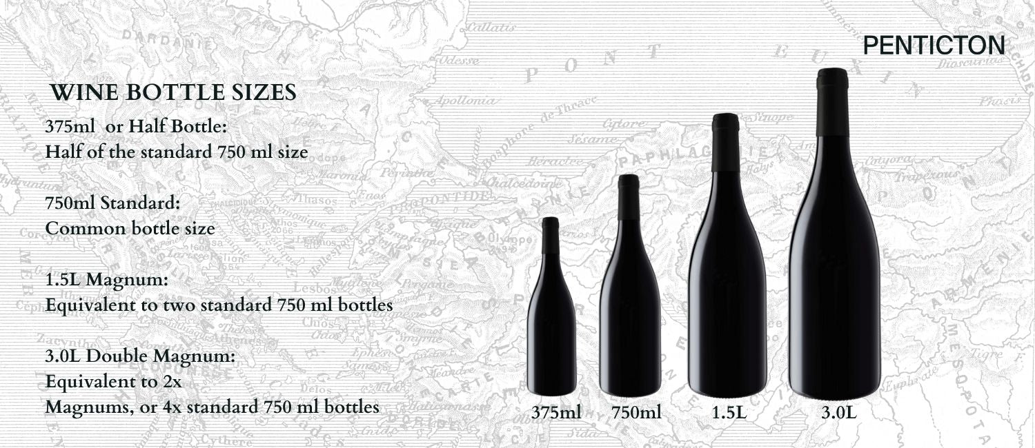 Wine bottle size guide