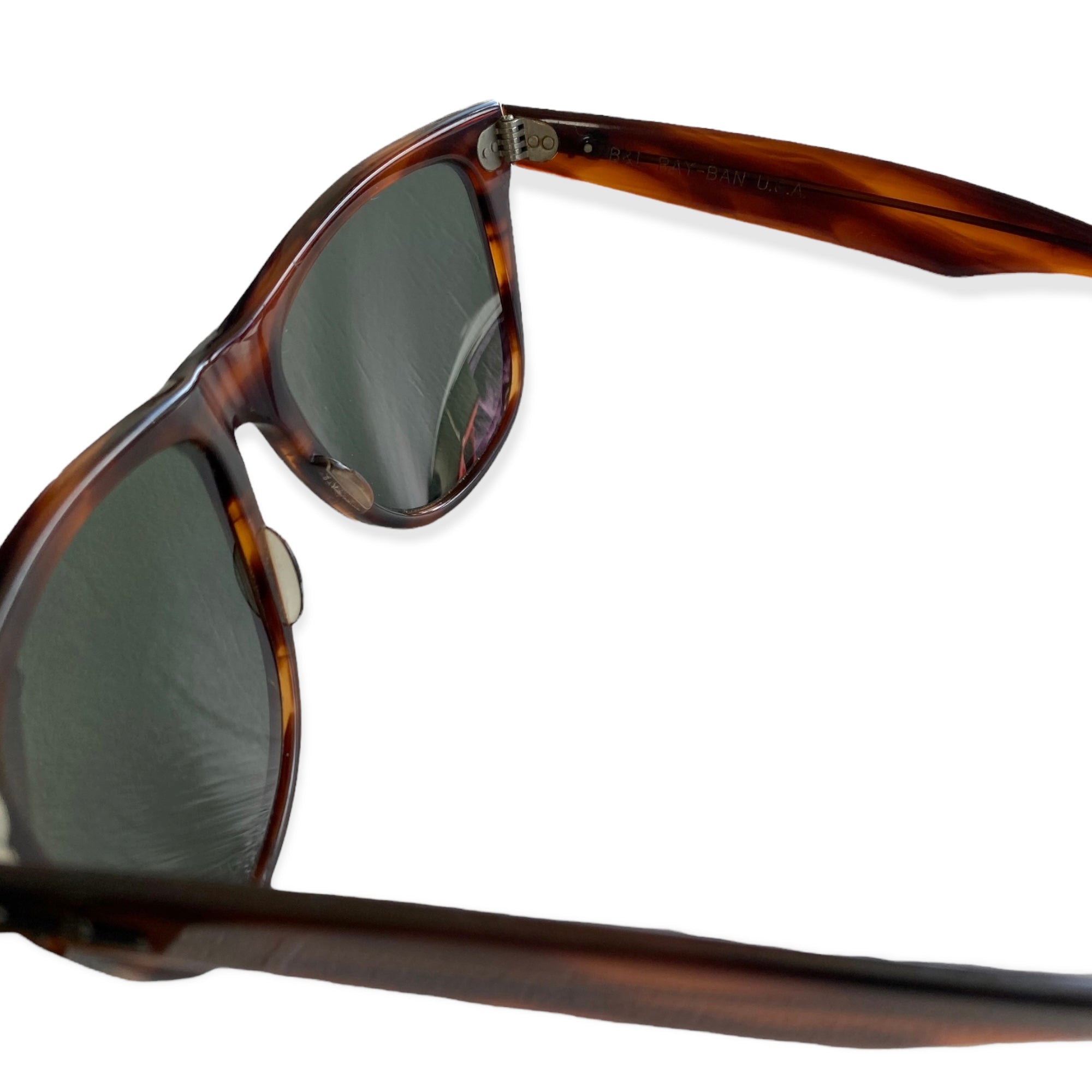 70s B & L Ray-Ban Sunglasses  Wayfarer II Tortoiseshell – Pineapple  Vintage