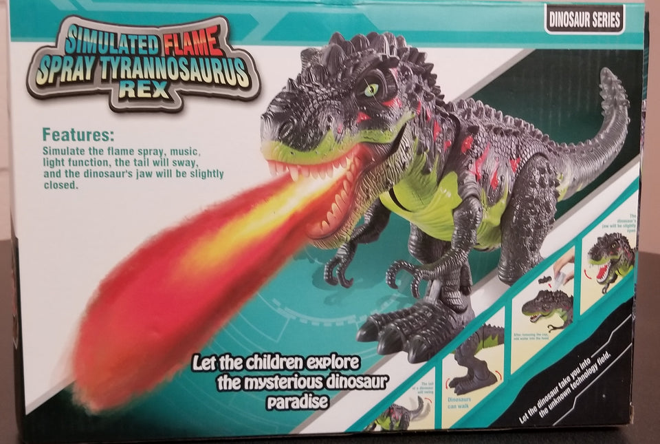 t rex walking dinosaur