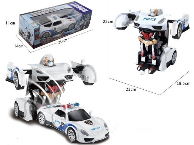 transformer robot remote control car