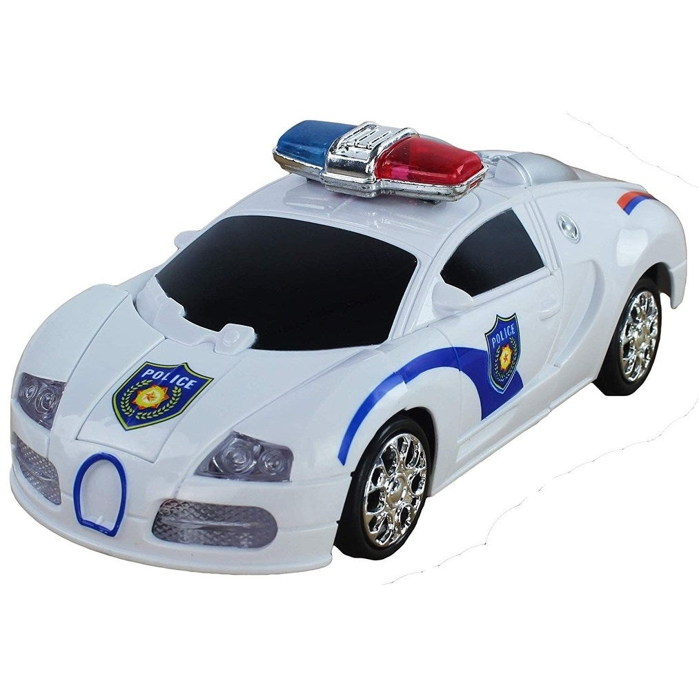 transforming police car