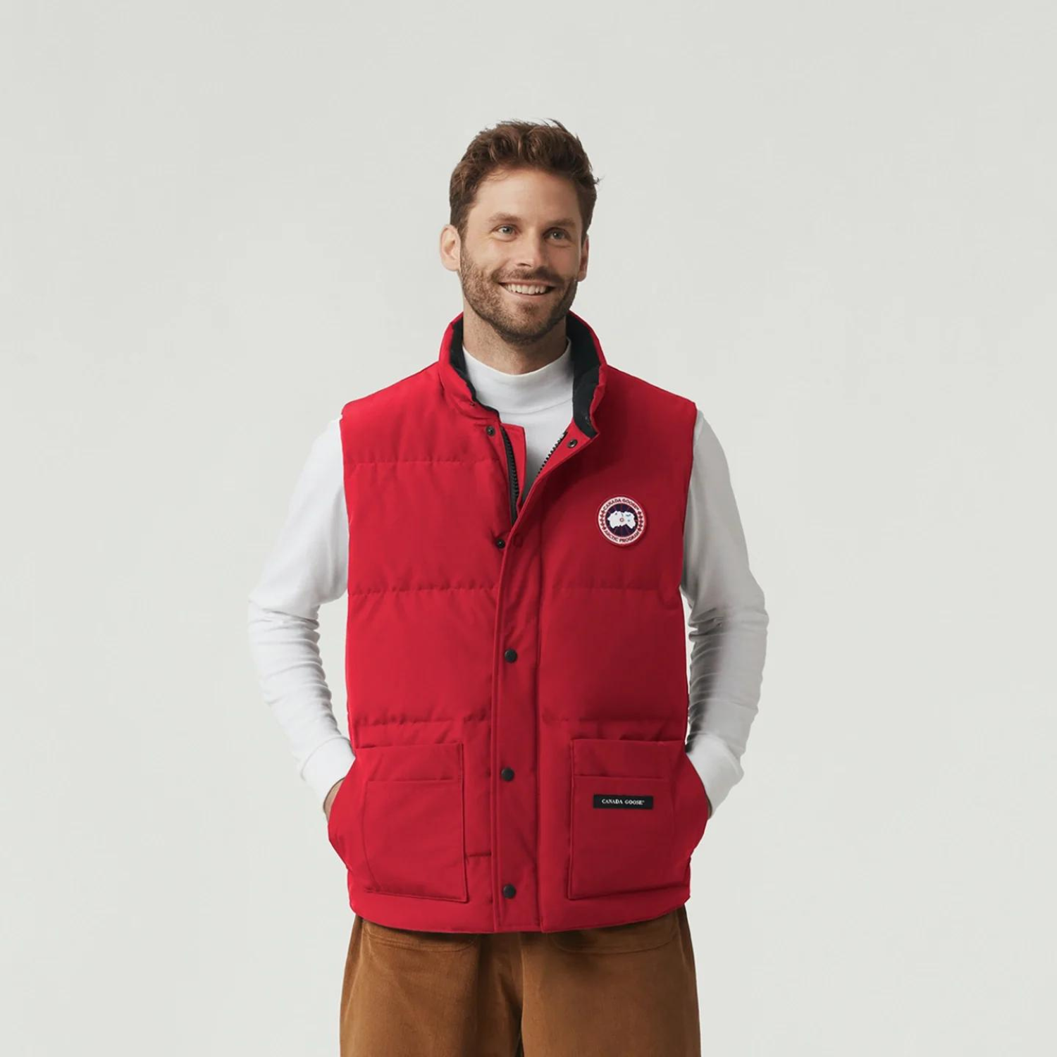 FREESTYLE CREW VEST - BLACK I CANADA GOOSE - Momentum Clothing