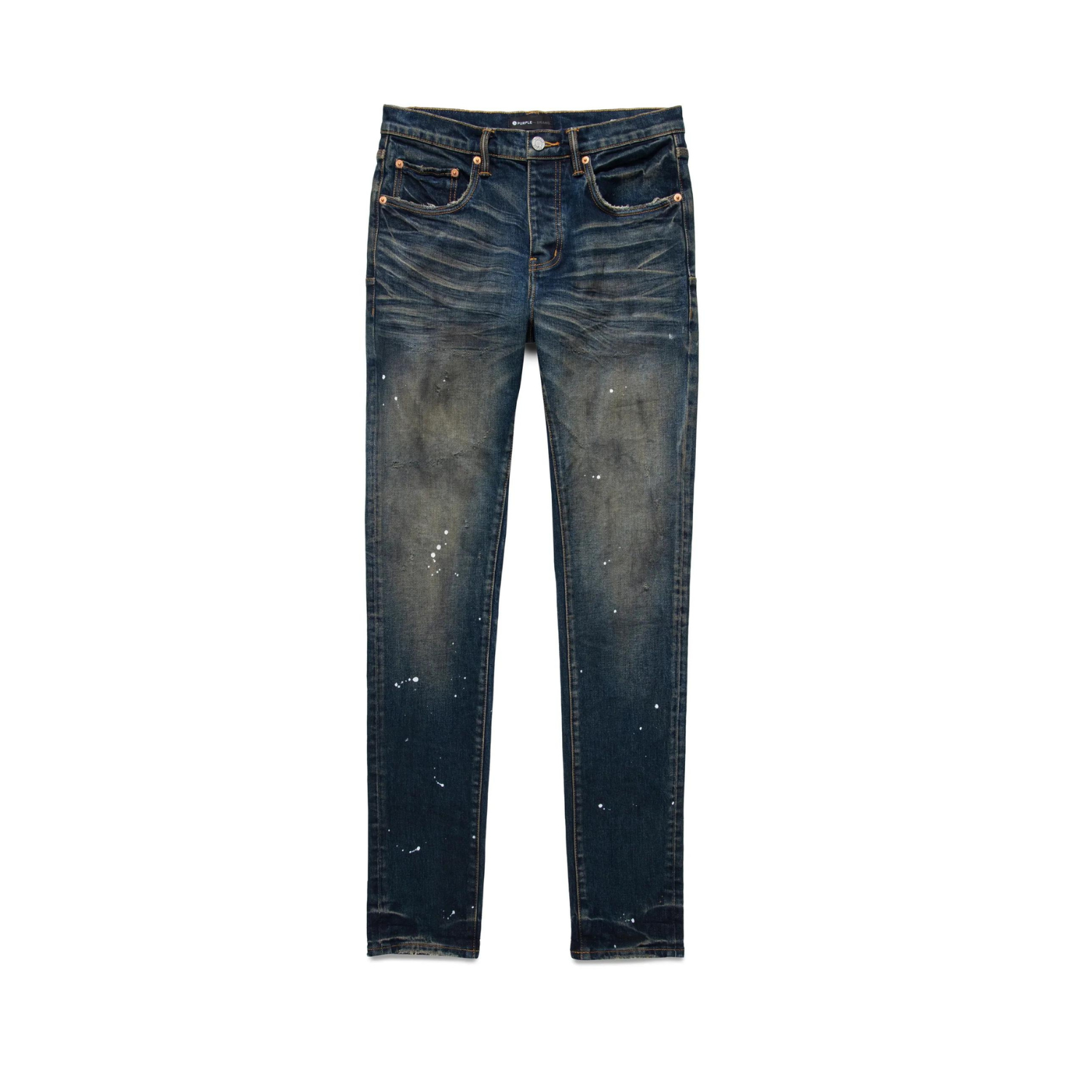 P001 - WORN WASH - LIGHT INDIGO I PURPLE DENIM