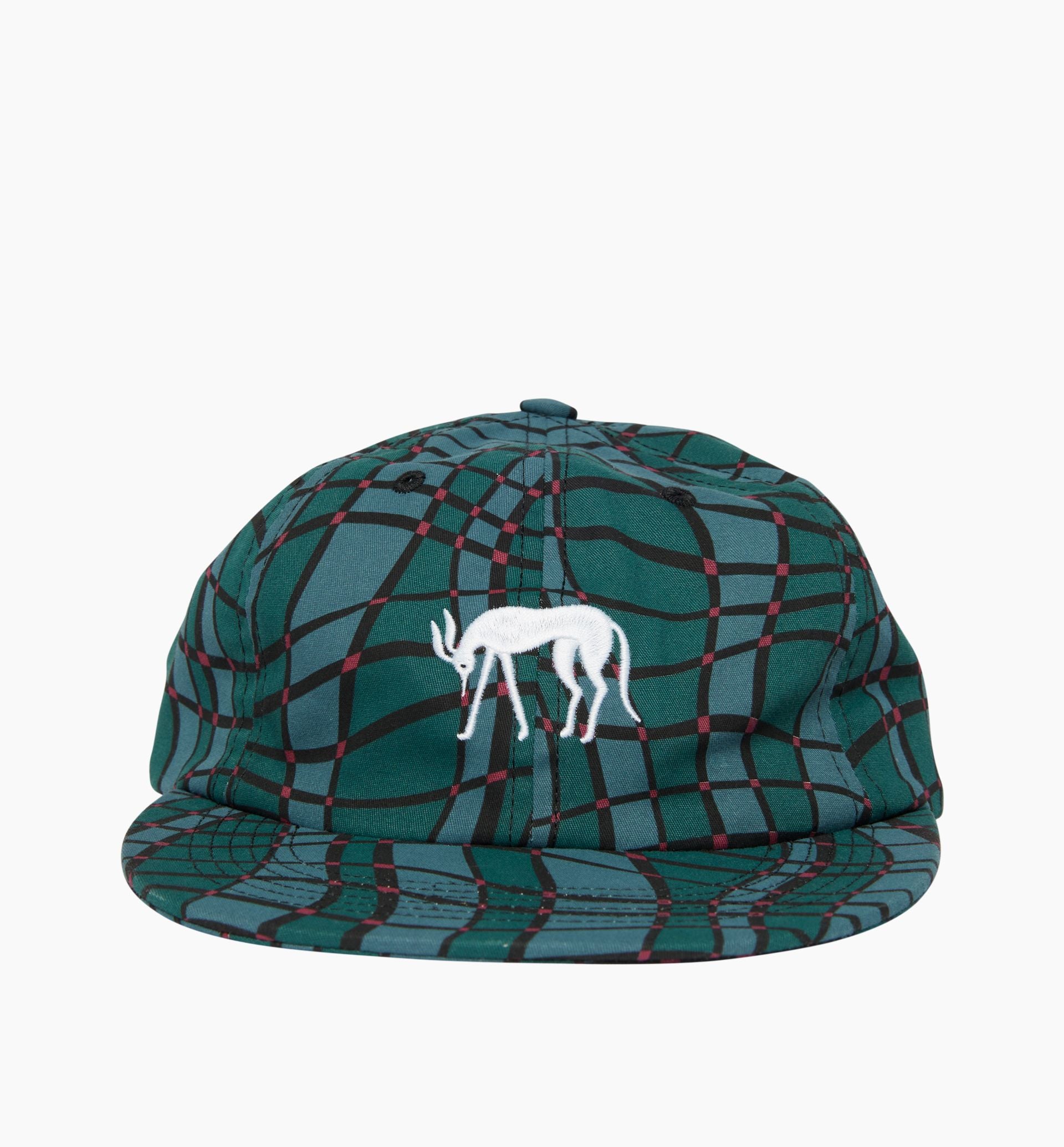 ANXIOUS DOG 6 PANEL HAT - BLUE I PARRA - Momentum Clothing