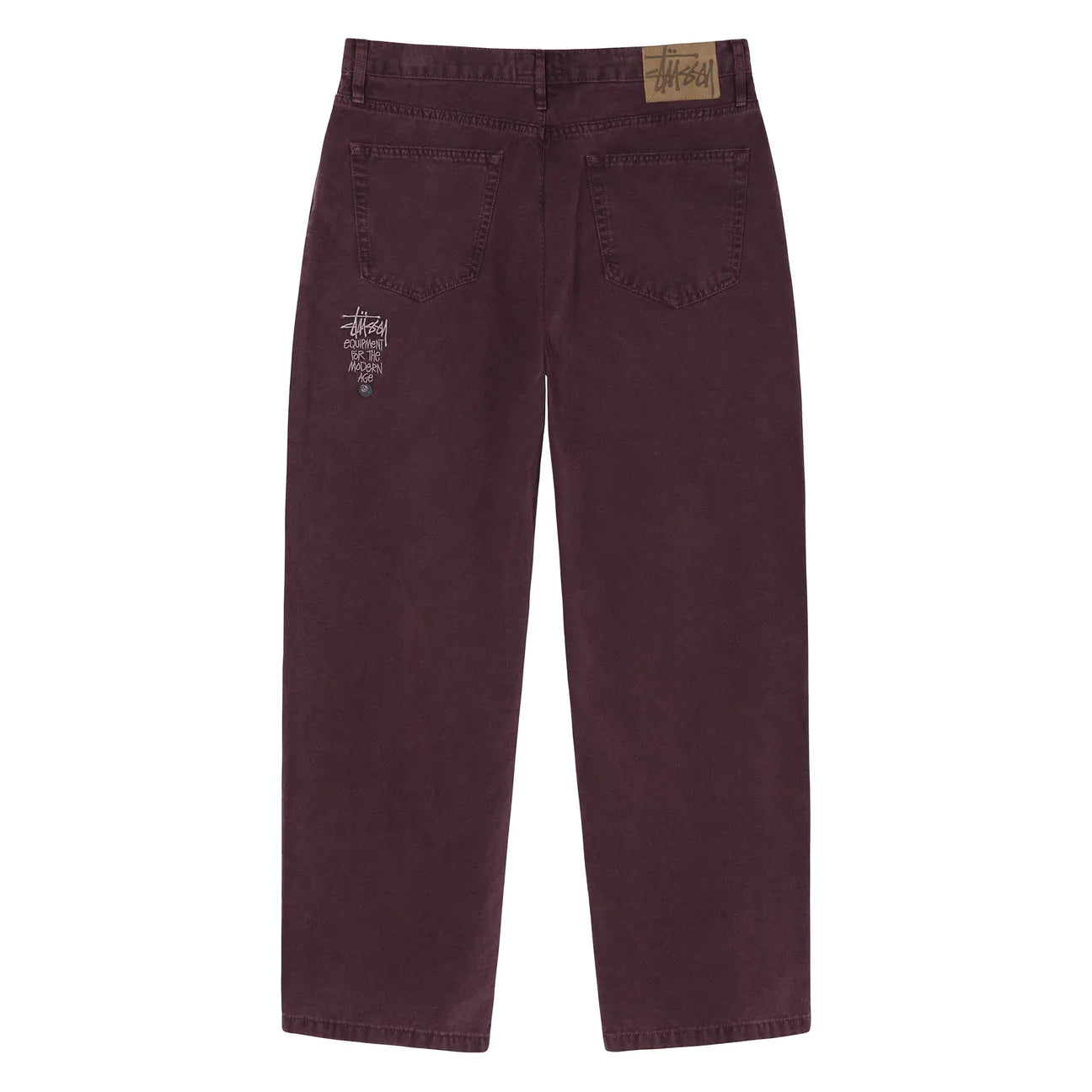 WASHED CANVAS BIG OL' JEANS - PURPLE I STUSSY – Momentum Clothing