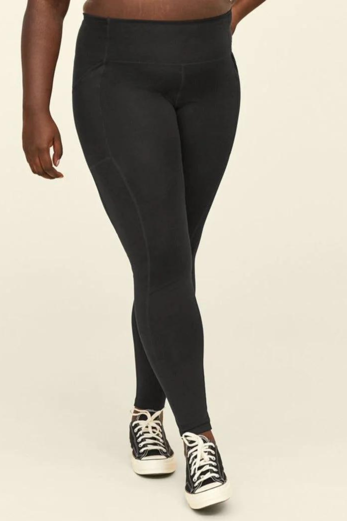 Girlfriend Collective High Rise Compression Navy Blue 7/8 Athletic Leggings  XS - $45 - From Tallulahs