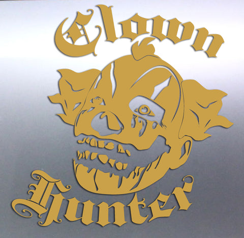 Halloween Stickers - Clown Hunter 