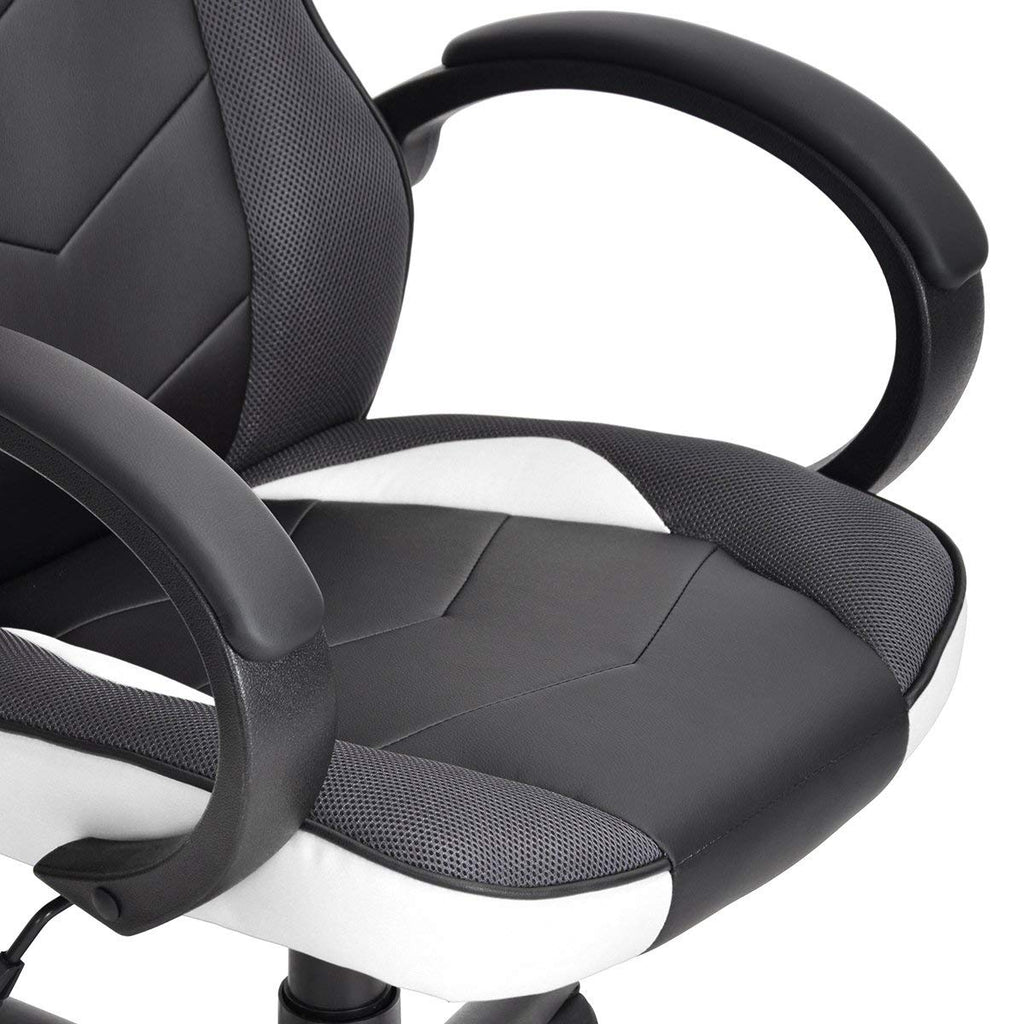 FurniFuture Computer Chair Game Chair Racing Chair Office ...