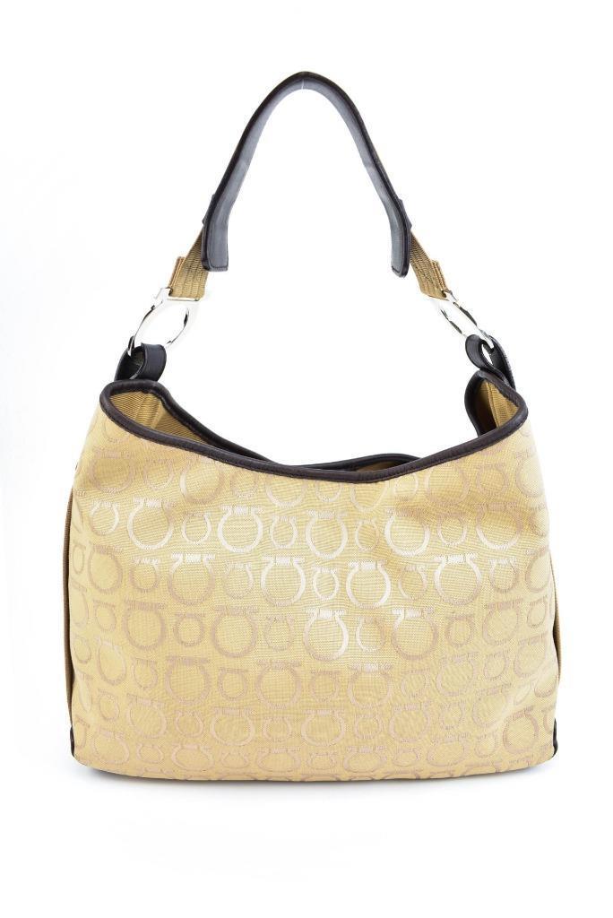 ferragamo beige bag