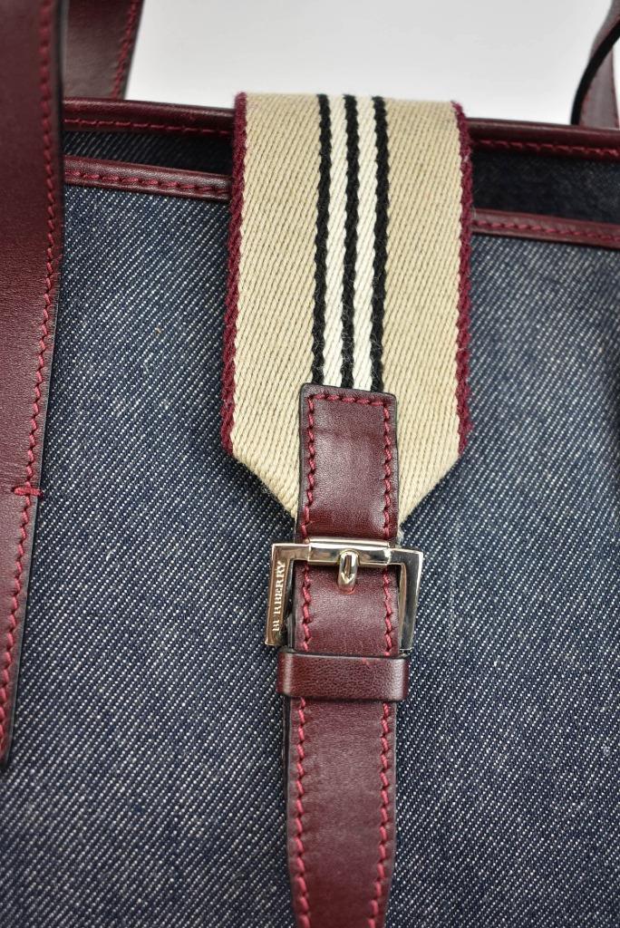 burberry denim bag