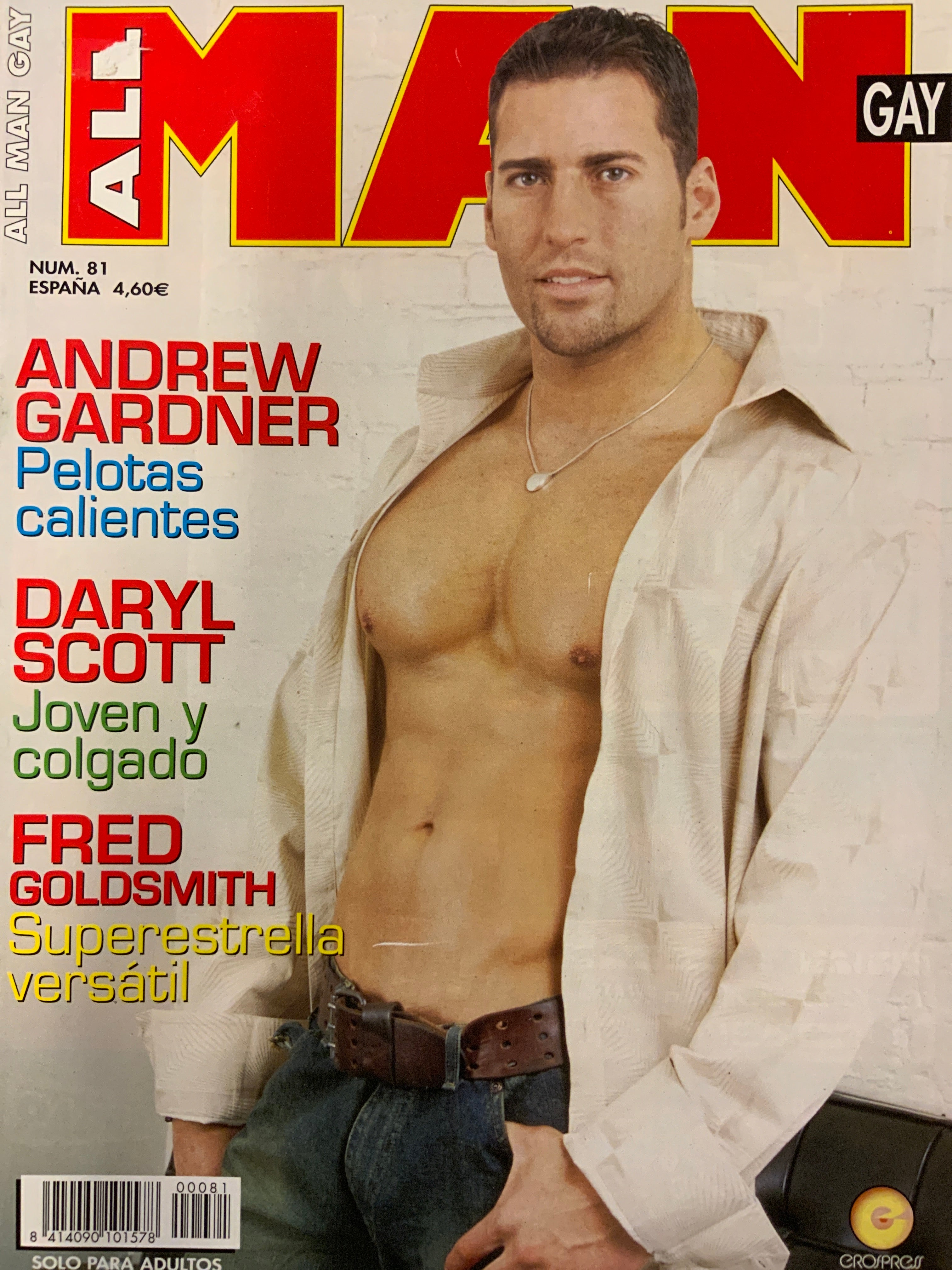 All Man Gay Adult Magazine. â€“ The Mag Store