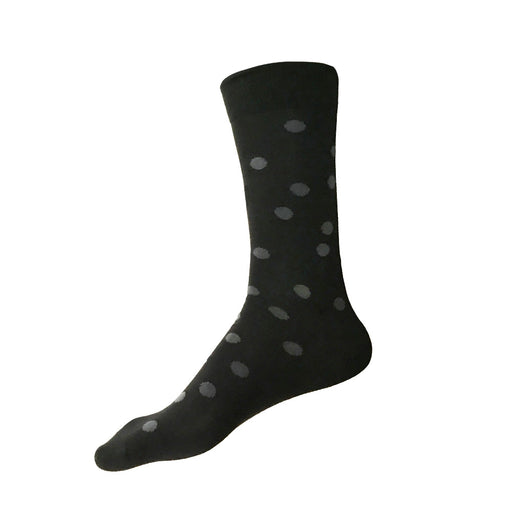 Striped Black Socks for men - Anthony of London