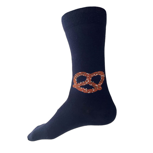 Made in USA – PRETZEL socks (S/M) – navy