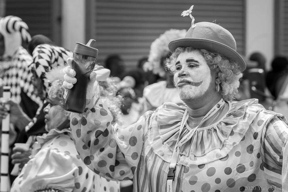 Carnaval en monochrome par Yuri A Jones