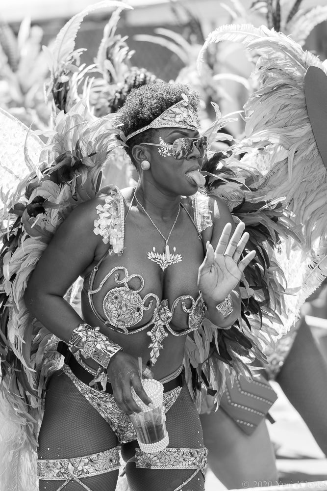 Carnival in monochrome by Yuri A Jones