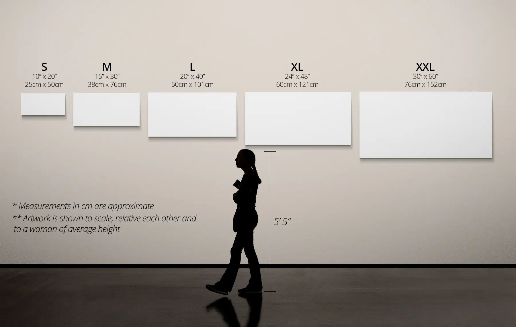 Yuri A Jones Size Chart D