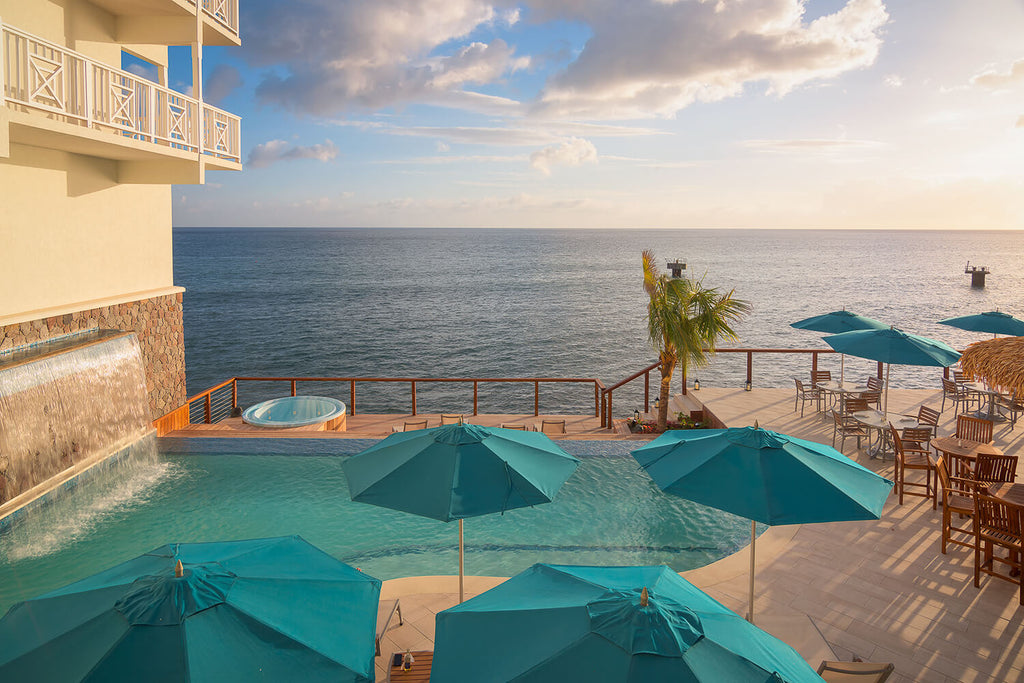 Fort Young Hotel, Dominica (for the New York Times)