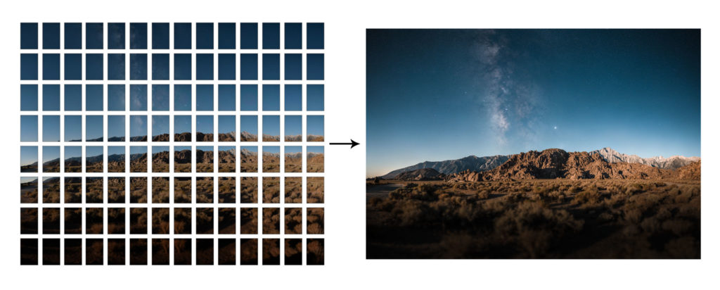 Durch Stitching erstelltes Großformatfoto - Ian Norman