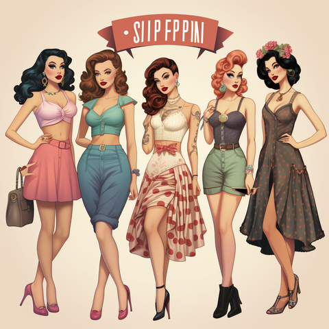 The Art of Vintage Mix and Match: Creating Unique Pinup Looks