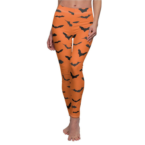 casual leggings halloween bats 