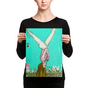 yoga wall art meditation artwork