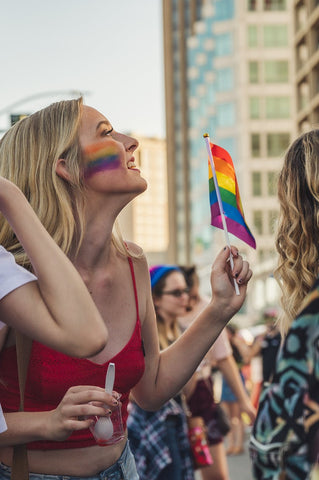 gay pride parade lgbtq queer community rainbow clothing apparel brand what to wear