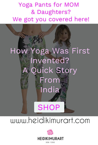 Yes, we do carry kid's yoga pants here.  We are getting a lot of inquiries about kid's yoga pants.  Kid's yoga are very popular right now.  Check out our new kid's yoga pants collections.  QUICK MOM'S TIPS:  Did you know that yoga was first introduced in India to calm the kid's down in the morning so the kid's will be able to focus better when they do their homework?  The same applies the same for adults. Yoga is about connecting the mind to your body and listening to what your body tells you. It increases your flexibility and yoga helps you to calm down your senses and be non-reactive to your surroundings.  Don't forget to treat yourself as well while you are taking caring of your kids. We do offer matching mom's yoga pants here as well. (You can mix and match your yoga pants with your kids)      
