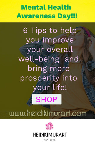 6 tips that can help you improve your overall well being and bring more prosperity into your life. mindfulness wellness well being