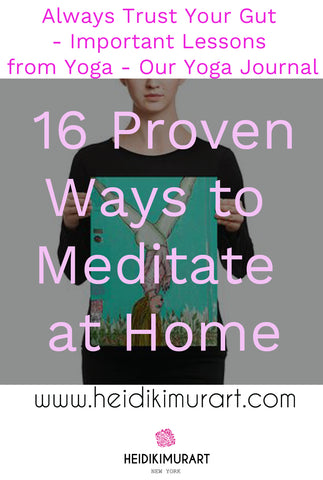 16 proven Ways to Meditate at Home