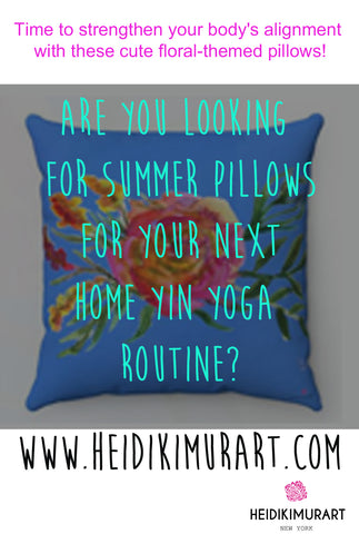 throw pillow for yin yoga