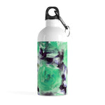 Tane Blue Rose Seed Floral Print Stainless Steel Water Bottle