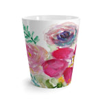 Tsuhgi Cute Second Child Floral Print Latte mug