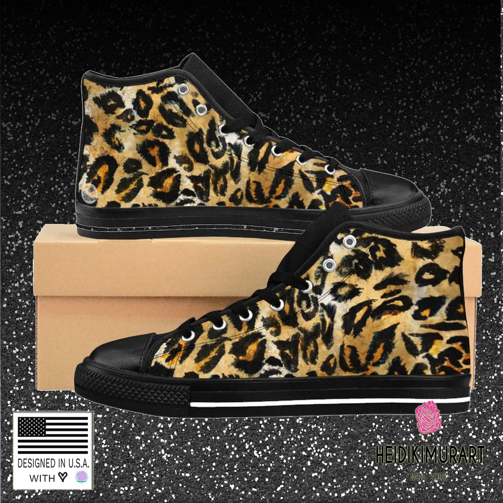 men's leopard sneakers