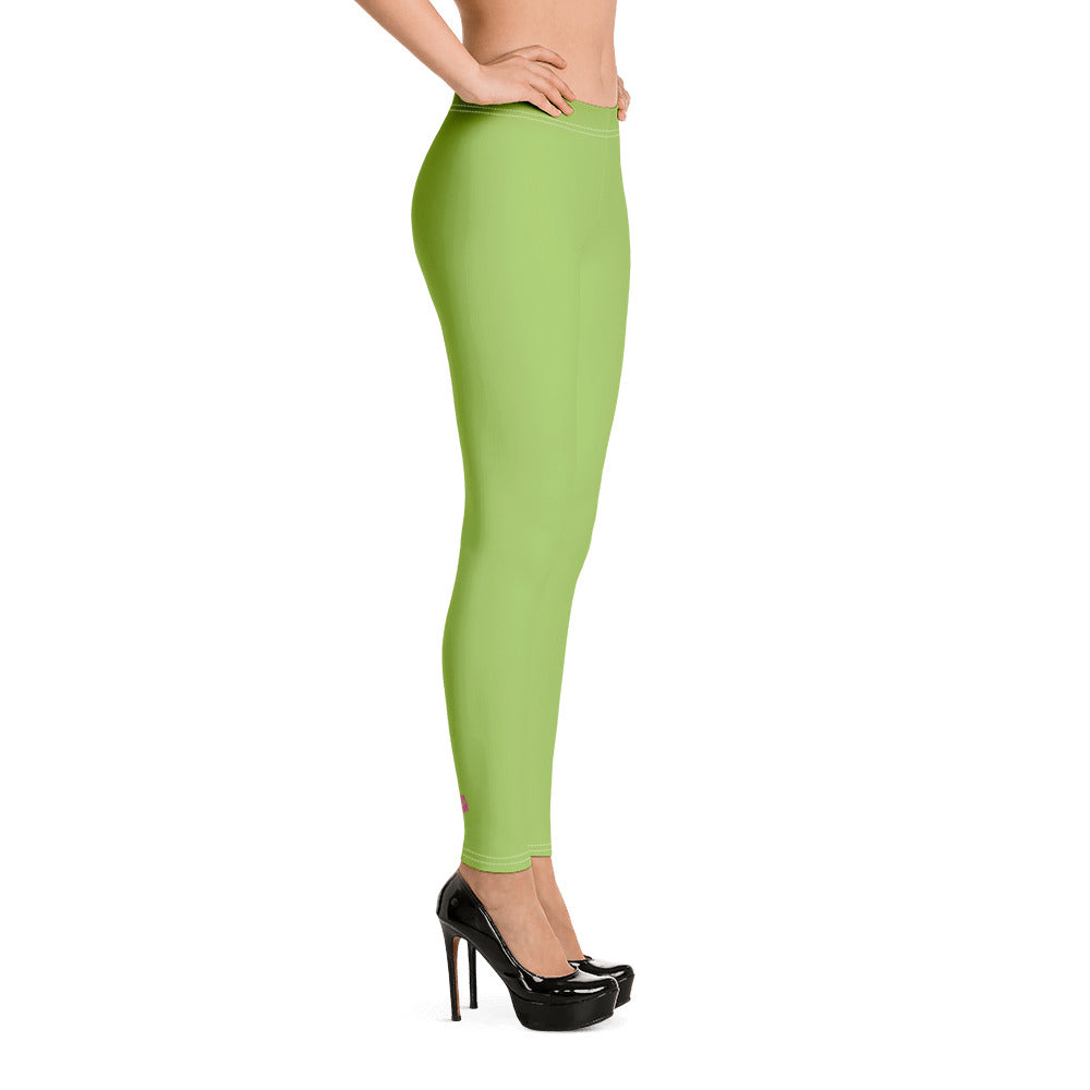 Bright Green Women's Leggings - Heidikimurart Limited 