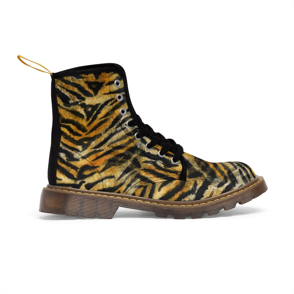 tiger stripe boots