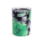 Moto Original Blue Rose Floral Print Tumbler 10oz