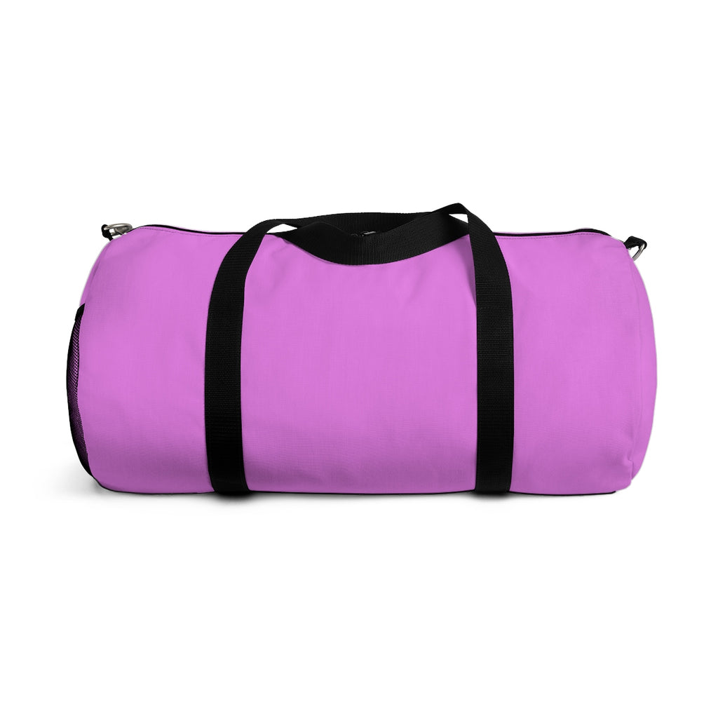 Pink Unisex Duffle Bag, Best Solid Pink Color All Day Small 20