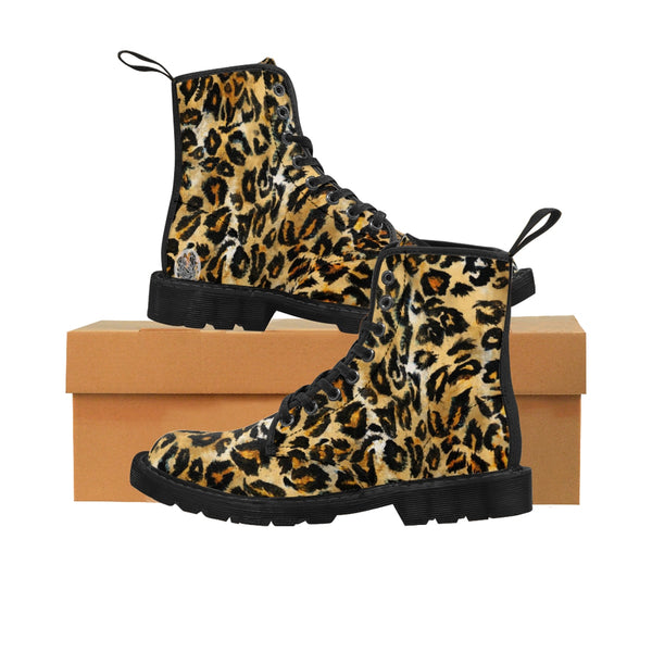 leopard boots mens