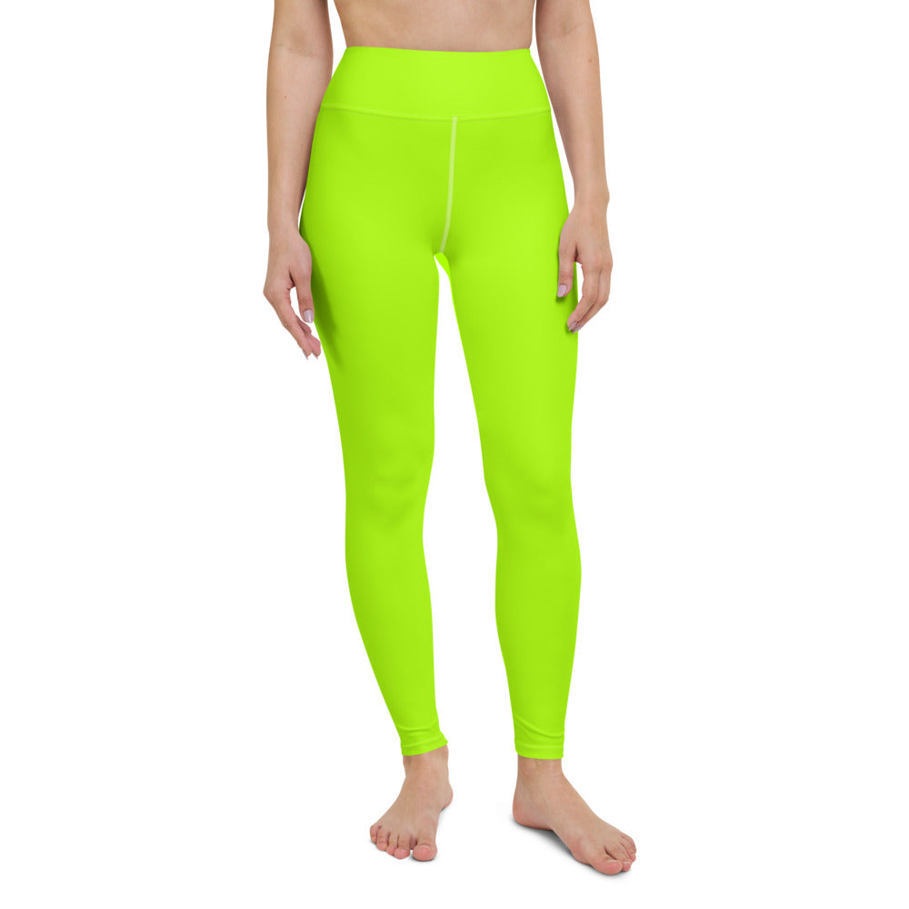 neon green workout leggings