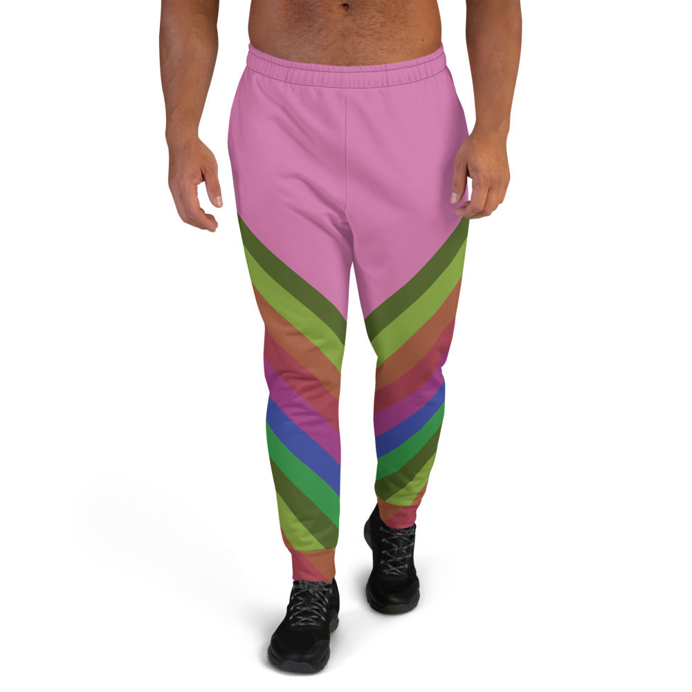 rainbow jogging bottoms