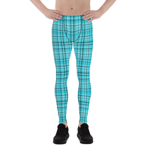 tartan running leggings