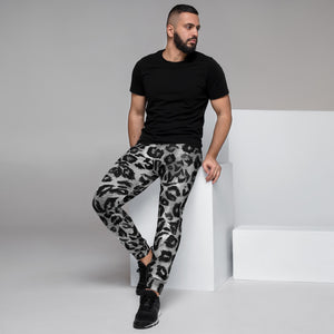 mens leopard joggers