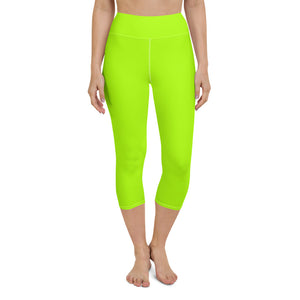 neon green yoga pants