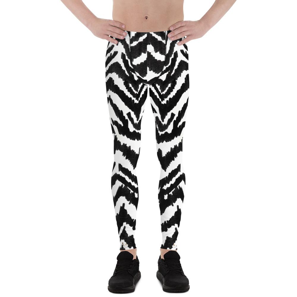 zebra print gym leggings