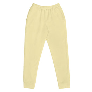 light yellow sweatpants