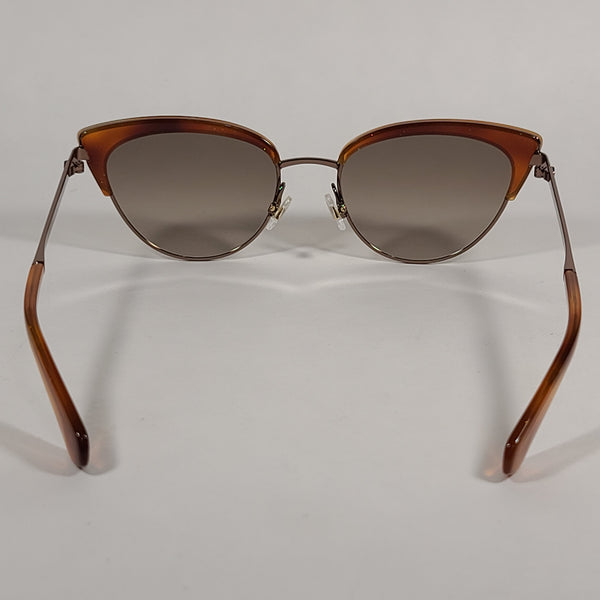 Kate Spade Jahnam Cat Eye Sunglasses Dark Havana Brown Frame Brown Len