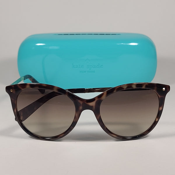 Kate Spade Amanda/O/S V08CC Cat Eye Sunglasses Brown Tortoise Brown Gr