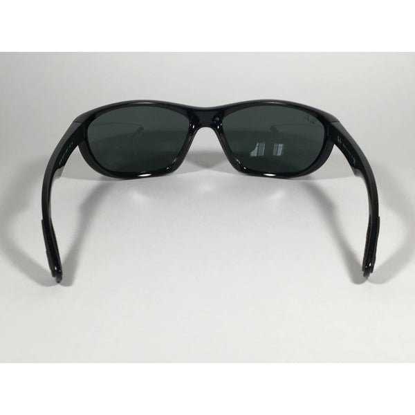 Ray-Ban Active Sport Sunglasses Black Gloss Frame Green Lens RB4188 60